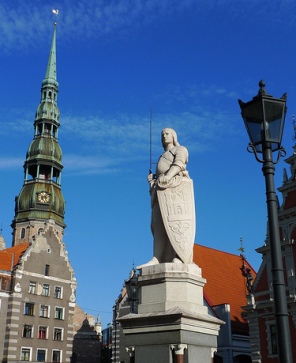 Statue of Saint Roland Riga